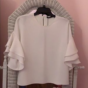 ZARA WOMAN WHITE TOP